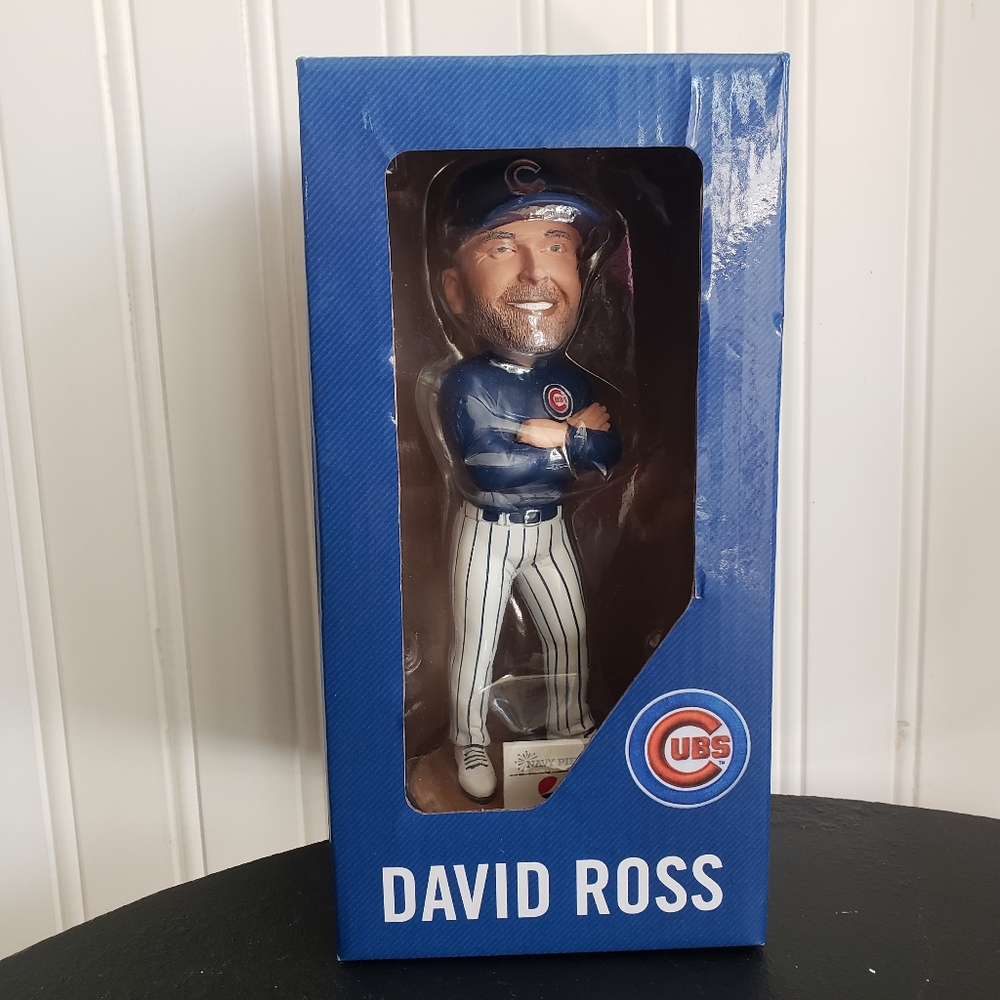 Chicago Cubs Manager David Ross Bobblehead NEW SGA  2020 Series